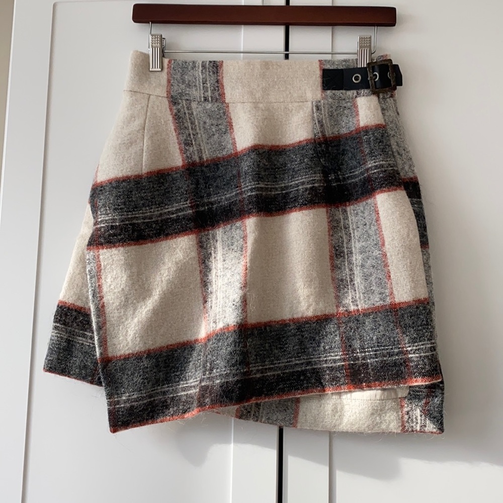 Free people wool skirt